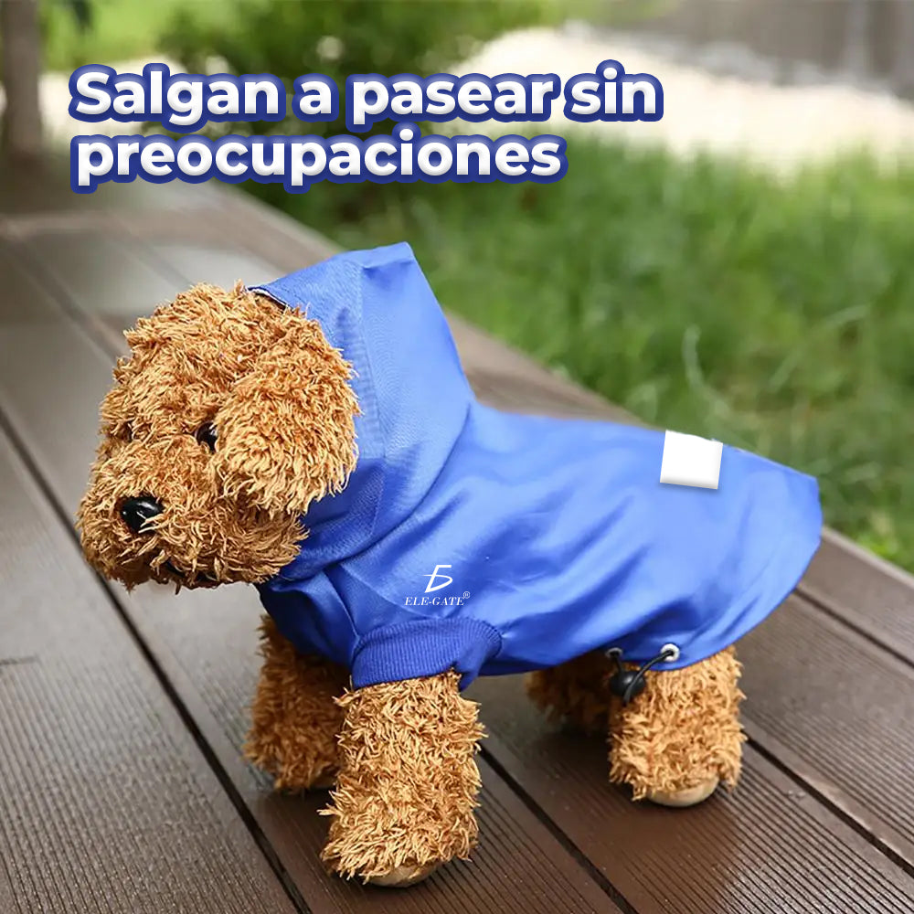 Chaqueta impermeable ajustable para perro chico y mediano Yumkapet — foto del producto (6 de 6)