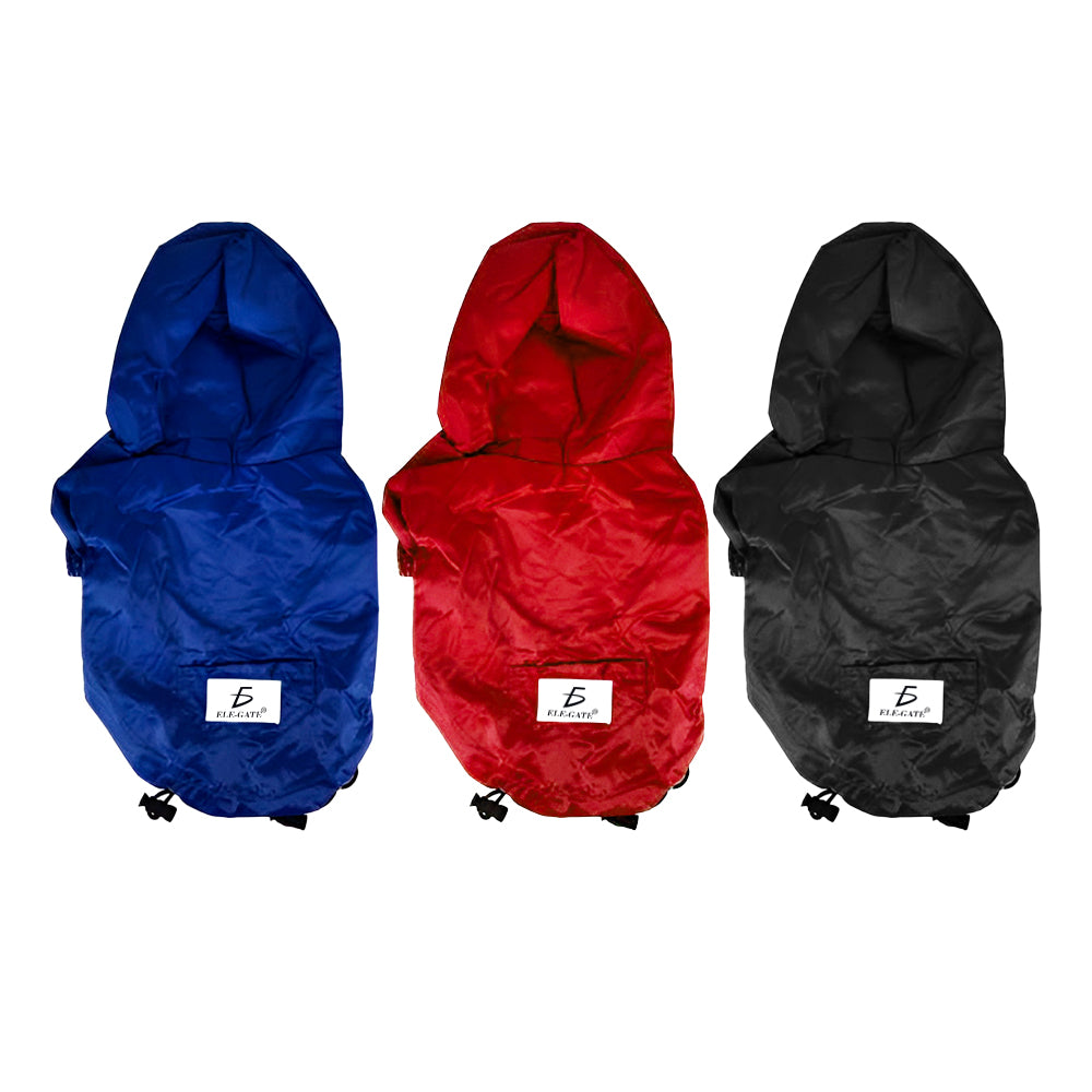Chaqueta impermeable ajustable para perro chico y mediano Yumkapet — foto del producto (2 de 6)