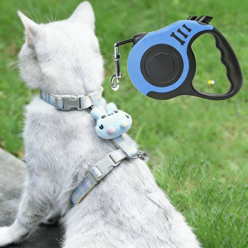 Correa retráctil automática para perro Yumkapet - imagen 4