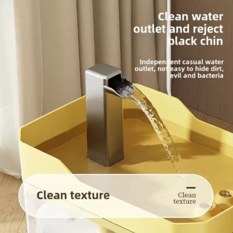 Fuente de agua automática para gatos y perros con filtro (2 L, USB) — imagen 4 de 8