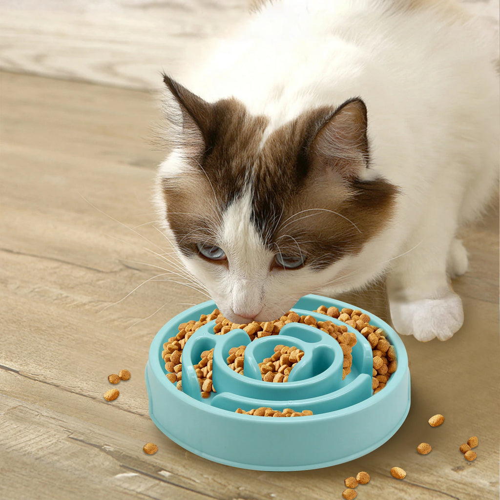 Plato de alimentación lenta antiansiedad para perro — imagen 6